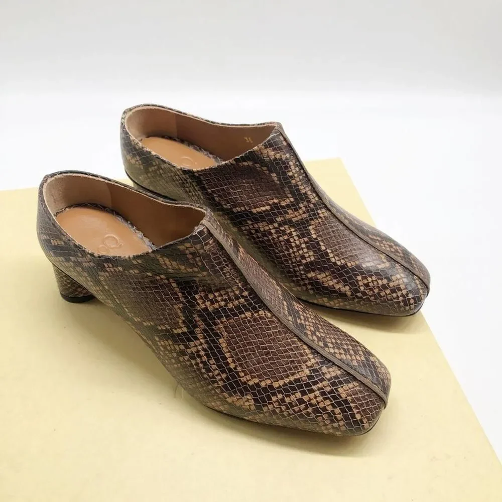 LOQ Eva Castaa Python Mules - Picture 3 of 11